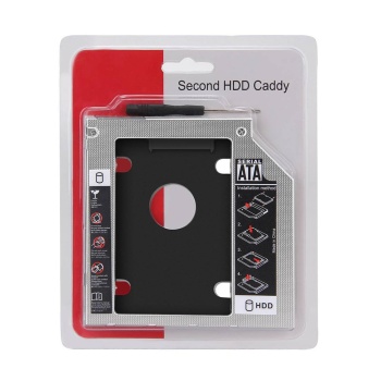Θήκη σκληρού δίσκου HDD & SSD 2.5″ PT-242, SATA, με ύψος 12.7mm