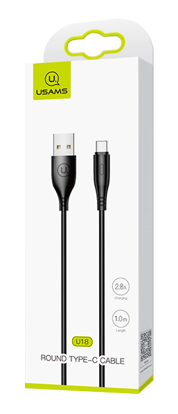 USAMS καλώδιο USB-C σε USB US-SJ267, 2A, 1m, μαύρο - Image 3