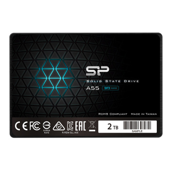 SILICON POWER SSD A55 2TB, 2.5″, SATA III, 560-530MB/s, 7mm, TLC