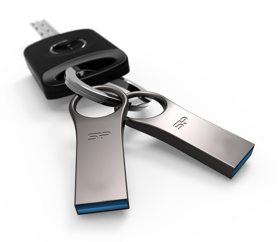 SILICON POWER USB Flash Drive Jewel 80, 16GB, USB 3.2, Titanium - Image 3