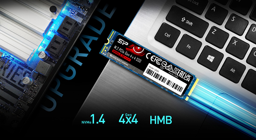SILICON POWER SSD PCIe Gen4x4 M.2 2280 UD85, 1TB, 3.600-2.800MB/s - Image 2