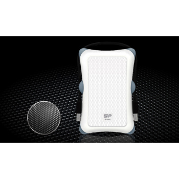 SILICON POWER εξωτερικός HDD Armor A30, 2TB, USB 3.1, λευκός