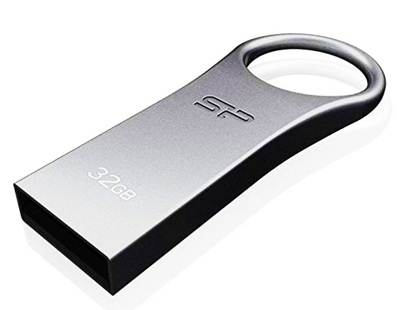 SILICON POWER USB Flash Drive Firma F80, 32GB, USB 2.0, Silver - Image 4
