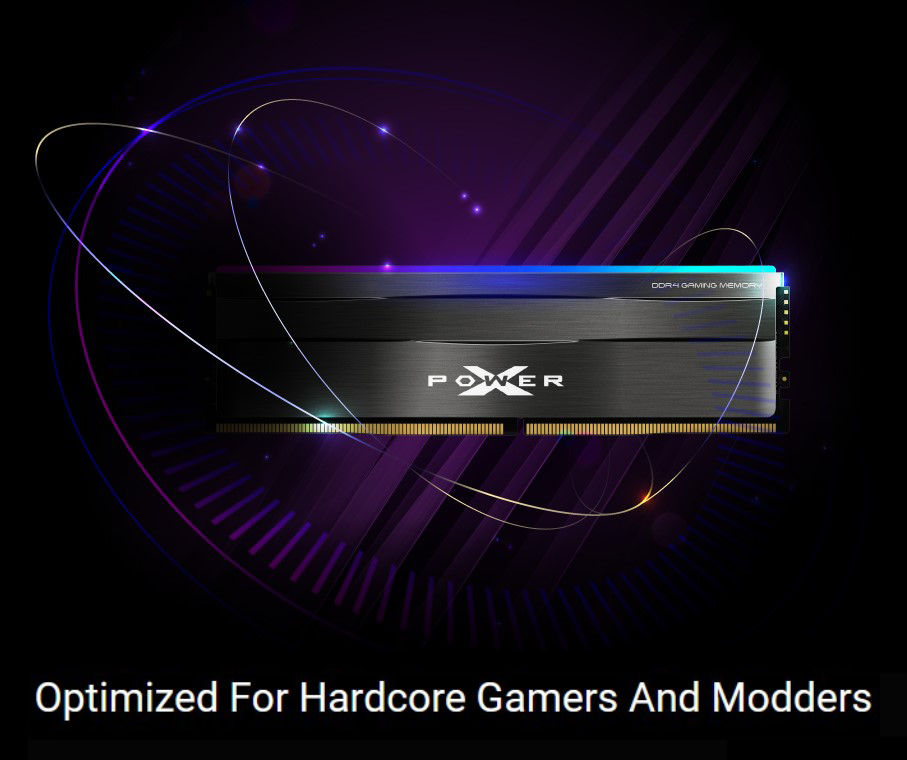 SILICON POWER μνήμη DDR4 UDIMM XPOWER Zenith 2x 16GB, RGB, 3200MHz, CL16 - Image 3