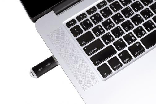 SILICON POWER USB Flash Drive Blaze B02, 256GB, USB 3.2, μαύρο - Image 2