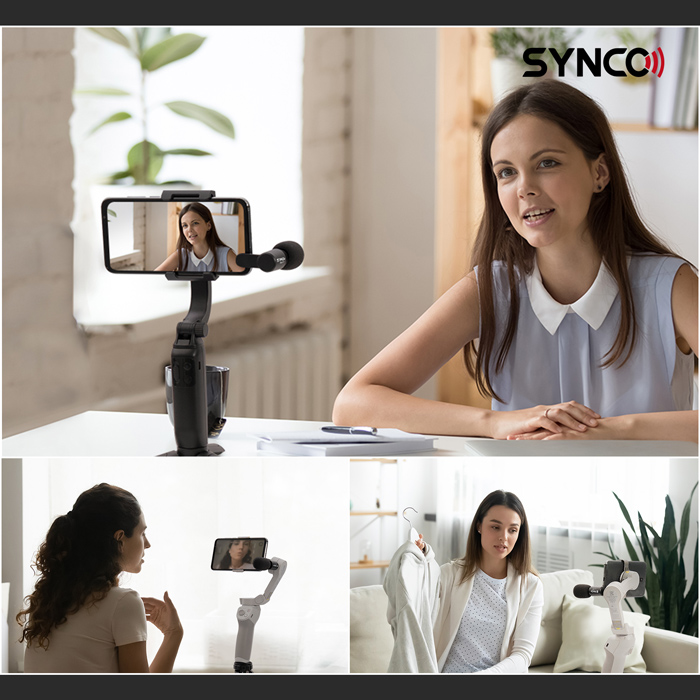 SYNCO μικρόφωνο για smartphone SY-U1P-MMIC, 3.5mm, μαύρο - Image 2