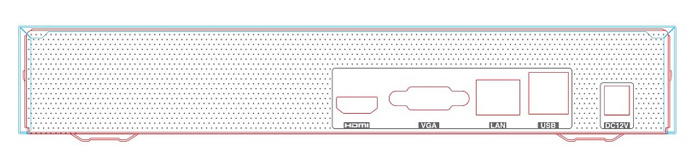 TVT NVR καταγραφικό TD-3104B1, H.265, 4 κανάλια - Image 2