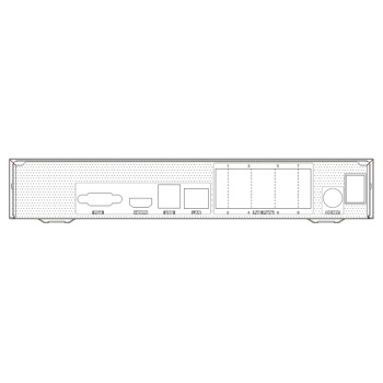TVT NVR καταγραφικό TD-3108B1-8P, H.265, 8 κανάλια PoE