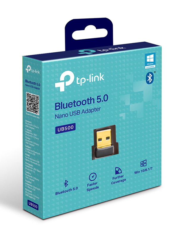 TP-LINK Bluetooth 5.0 nano USB αντάπτορας UB500, Ver. 1.0 - Image 3
