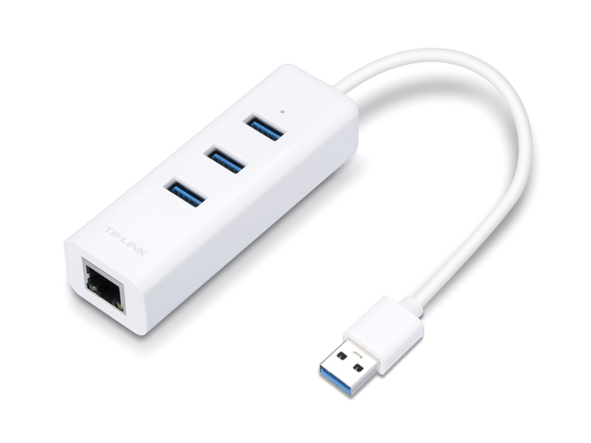 TP-LINK docking station UE330, 4 θυρών, USB σύνδεση, Gigabit, λευκό