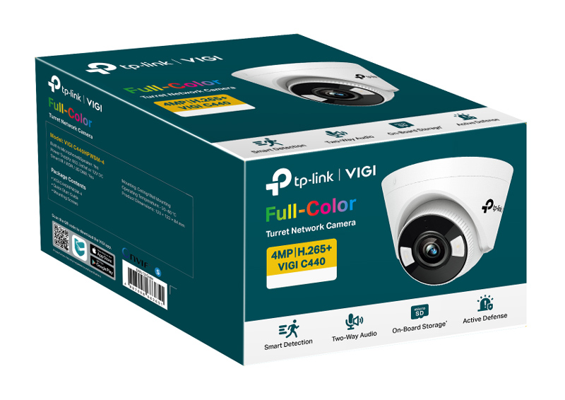 TP-LINK IP κάμερα VIGI C440, 2.8mm, 4MP, PoE, SD, Ver. 2.0 - Image 5