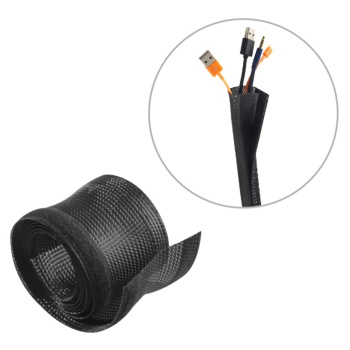 BRATECK Δεματικό Καλωδίων τύπου Flex Wrap VS-135, 100×13.5cm, μαύρο