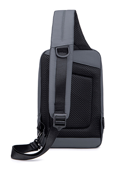 ARCTIC HUNTER τσάντα Crossbody XB00526 με θήκη tablet, 3L, γκρι - Image 4