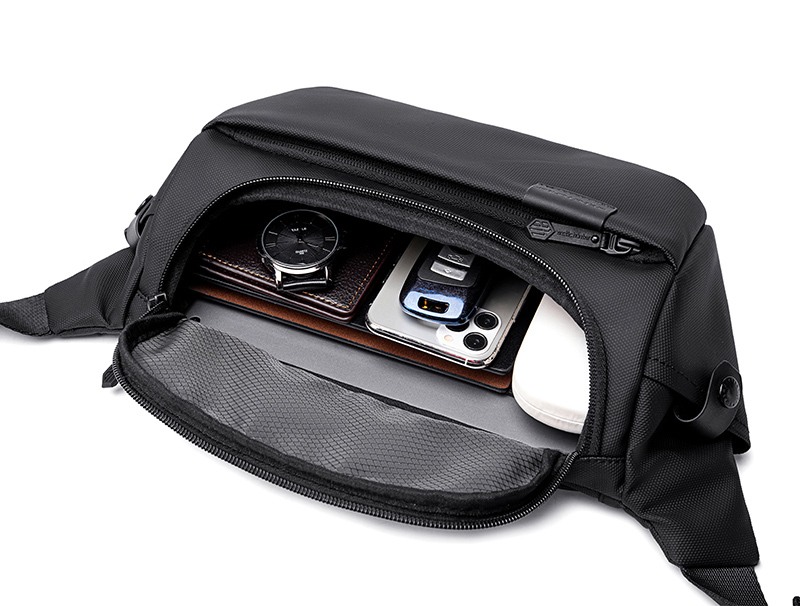 ARCTIC HUNTER τσάντα Crossbody Y00565 με θήκη tablet, 4L, μαύρη - Image 2