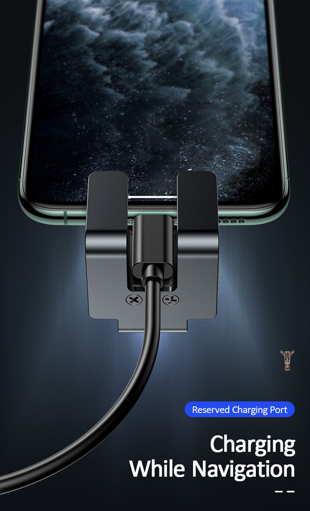 USAMS βάση smartphone για αυτοκίνητο US-ZJ058, μαύρη - Image 4