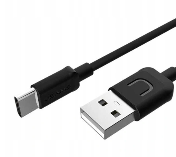 USAMS Καλώδιο USB σε Type-C US-SJ099 U-Turn, 1m, μαύρο - Image 2
