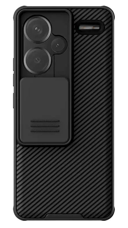 NILLKIN θήκη CamShield Pro για Xiaomi Redmi Note 13 Pro Plus, μαύρη