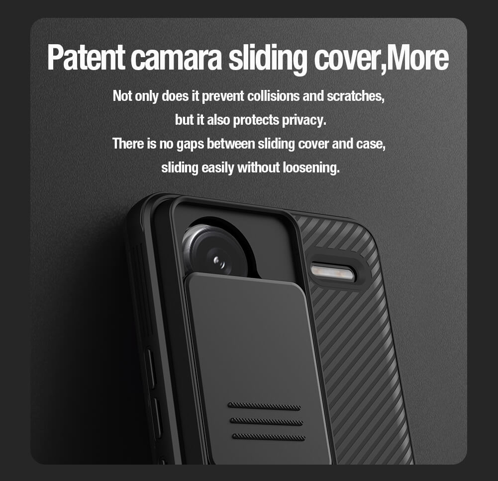 NILLKIN θήκη CamShield Pro για Xiaomi Redmi Note 13 Pro Plus, μπλε - Image 2
