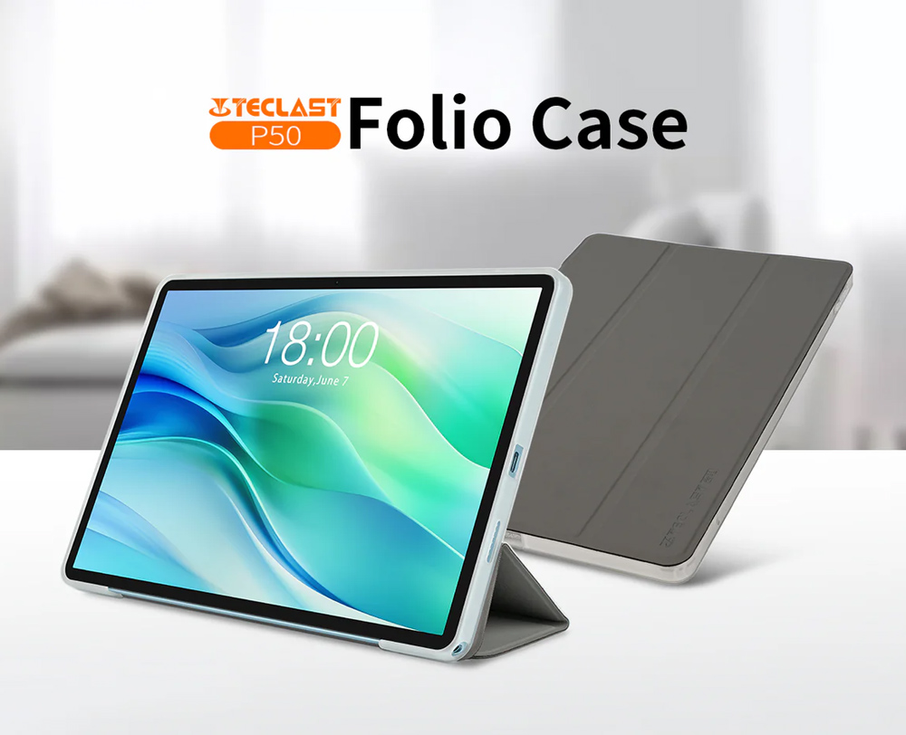 TECLAST θήκη προστασίας CASE-P50 για tablet P50, γκρι - Image 2