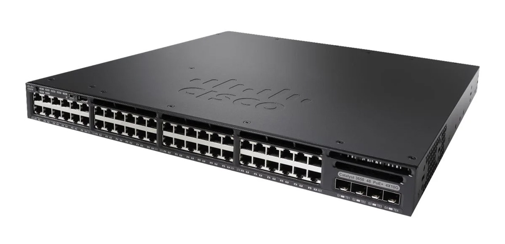 CISCO used Switch Catalyst WS-C3650-48PD-S, 48x 10/100/1000 POE+