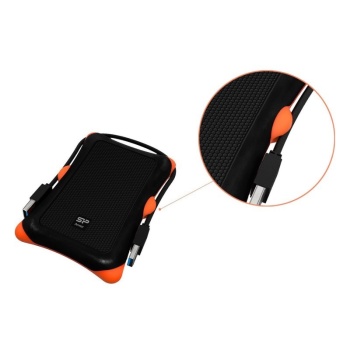 SILICON POWER εξωτερική θήκη Armor 30 HDD 2.5″ slim, USB 3.1, shockproof