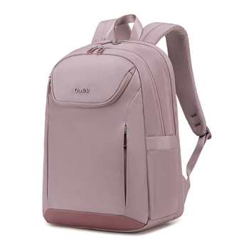 CHANTRIA γυναικεία τσάντα πλάτης CB00638 με θήκη laptop 15.6″, 20.2L, μωβ