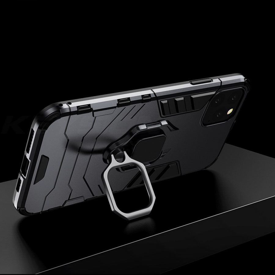 POWERTECH θήκη Ring Armor MOB-1984 για Xiaomi Redmi Note 13 Pro Plus 5G, μαύρη - Image 3