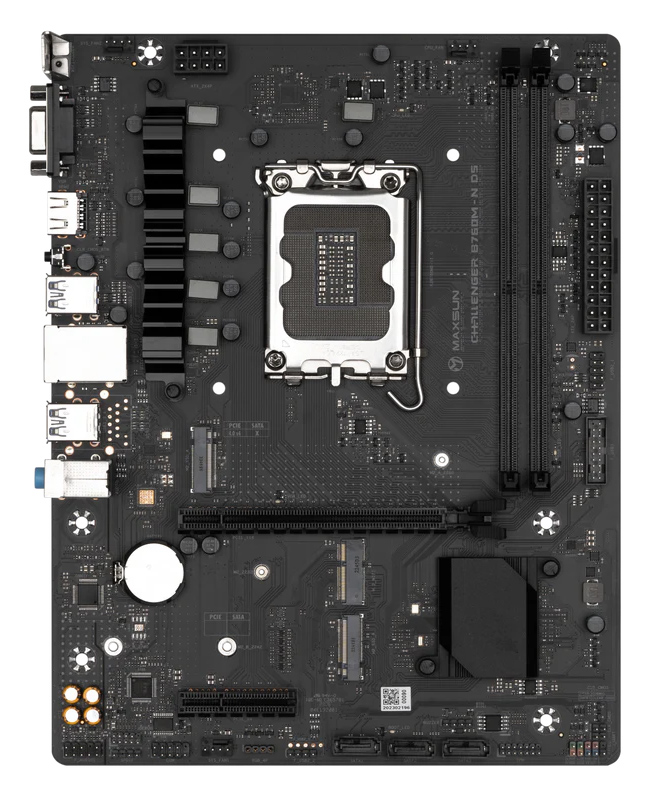 MAXSUN μητρική Challenger B760M-N D5, 2x DDR5, s1700, USB 3.2, 1G LAN, M-ATX - Image 3