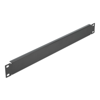 POWERTECH κάλυμμα panel NETW-0032 για rack 19″/1U, μεταλλικό, μαύρο