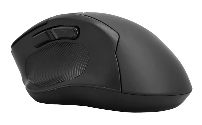 POWERTECH ασύρματο ποντίκι PT-1288, USB δέκτης, έως 1600DPI, 400mAh, μαύρο - Image 3