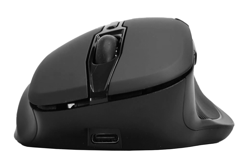 POWERTECH ασύρματο ποντίκι PT-1288, USB δέκτης, έως 1600DPI, 400mAh, μαύρο - Image 5