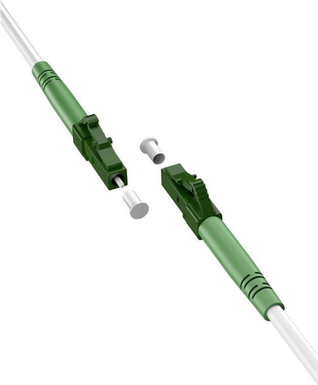 GOOBAY καλώδιο οπτικής ίνας LC-APC 59586, Singlemode OS2, 3m, λευκό - Image 2