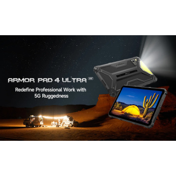 ULEFONE tablet Armor Pad 4 Ultra, 10.36″, 8/256GB, 11800mAh, IP68/IP69K, 5G, μαύρο