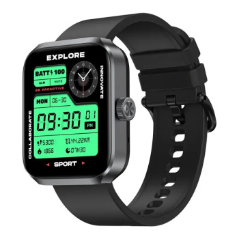 ZEBLAZE smartwatch Beyond 3 Plus, heart rate, 1.78″ AMOLED, GPS, 3 ATM, μαύρο