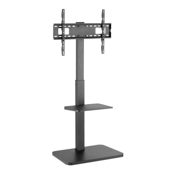 BRATECK βάση δαπέδου FS32-46 για τηλεόραση 37-75″ έως 40kg, με ράφι