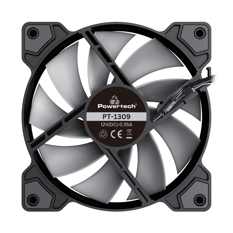 POWERTECH ανεμιστήρας για PC SP-PT-1309-1, master, ARGB LED, 120mm, 1200RPM - Image 2