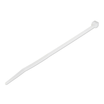 POWERTECH δεματικά καλωδίων TIES-049, 250×3.6mm, λευκά, 100τμχ