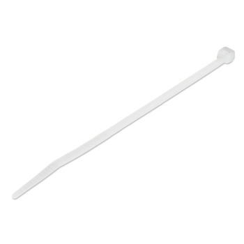 POWERTECH δεματικά καλωδίων TIES-051, 300×3.6mm, λευκά, 100τμχ