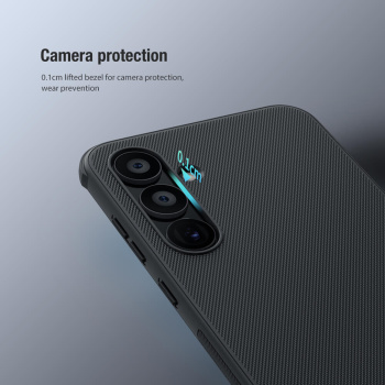 NILLKIN θήκη Super Frosted Shield Pro για Samsung Galaxy A55, μαύρη