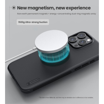 NILLKIN θήκη Super Frosted Shield Pro Magnetic για iPhone 16 Pro, μπλε