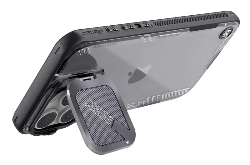 NILLKIN θήκη Iceblade Prop για iPhone 16 Pro Max, διάφανη-μαύρη - Image 2