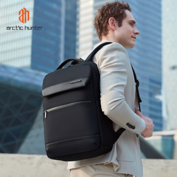 ARCTIC HUNTER τσάντα πλάτης B00671 με θήκη laptop 15.6″, 16L, μαύρη