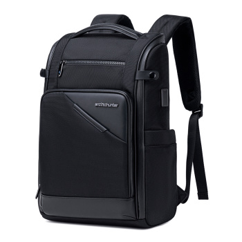 ARCTIC HUNTER τσάντα πλάτης B00675 με θήκη laptop 15.6″, USB, 15L, μαύρη