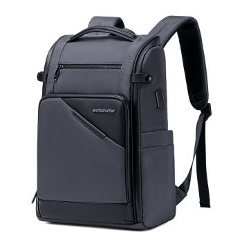 ARCTIC HUNTER τσάντα πλάτης B00675 με θήκη laptop 15.6″, USB, 15L, γκρι