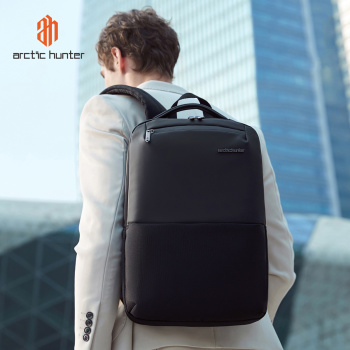 ARCTIC HUNTER τσάντα πλάτης B00681 με θήκη laptop 15.6″, 11L, μαύρη