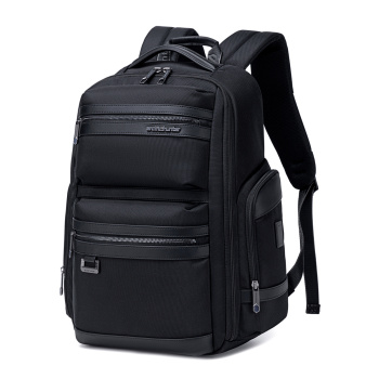 ARCTIC HUNTER τσάντα πλάτης B00682 με θήκη laptop 15.6″, USB, λουκέτο TSA, 23.5L, μαύρη