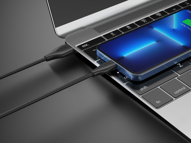 CELEBRAT καλώδιο Lightning σε USB CB-31, 15W, 480Mbps, 1m, μαύρο - Image 2