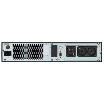 POWERTECH UPS On Line PT-1357 για rack 2U, με οθόνη, 1000VA/900W, 3x Schuko output