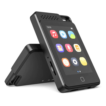 RUIZU MP3 player C1 με οθόνη αφής 2.4″, 64GB, ελληνικό μενού, μαύρο