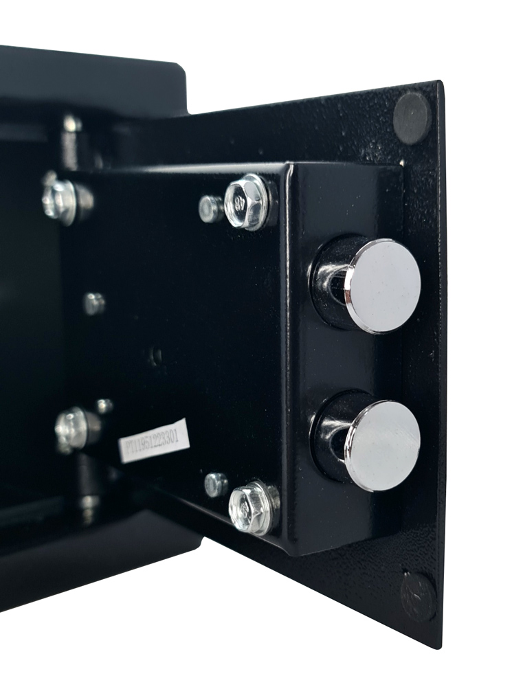 POWERTECH χρηματοκιβώτιο ασφαλείας PT-1195 με κλειδί, 23x17x17cm, 3.5kg - Image 4
